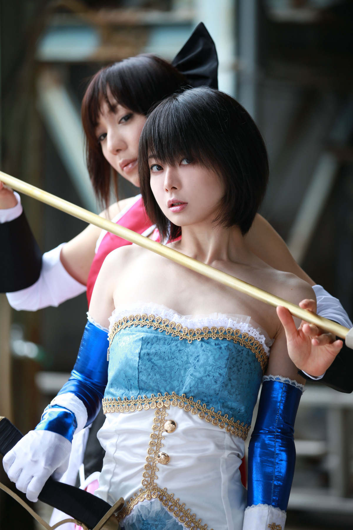 (C80) (コスプレ)   Sayaka and Kyoko  CosPlay制服诱惑套图